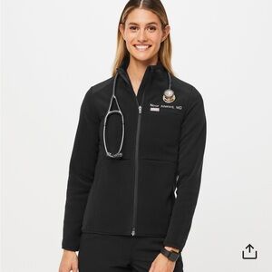 Figs On Fleece Jacket XS